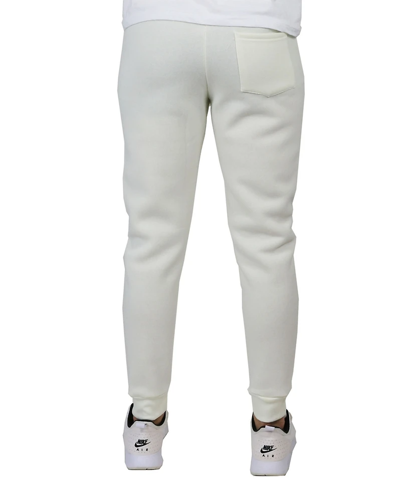 Galaxy By Harvic Men's Pro Star Slim Fit Fleece Lined Jogger Sweatpants