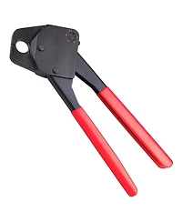 Yescom 1/2" 3/4" Pex Crimper Set Tube Crimping Tool Kit with Go/no Go Gauge Pipe Cutter