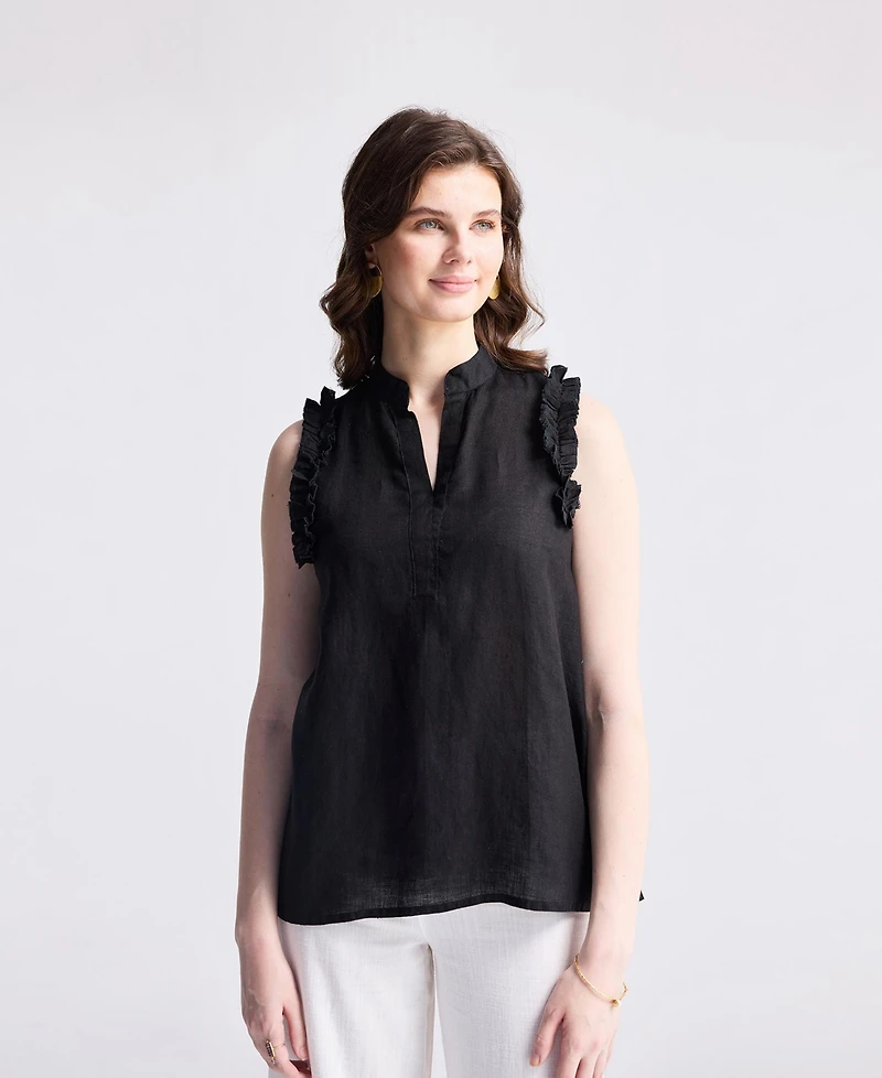 Reistor Women's Sleeveless Hemp Top