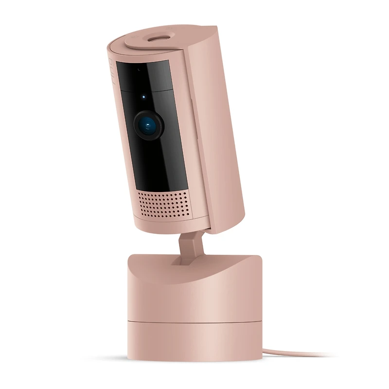 ring Pan-Tilt Indoor Cam with 360° Horizontal Pan Coverage, Live View & Two-Way Talk, and Hd Video Black