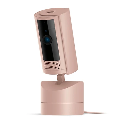 ring Pan-Tilt Indoor Cam with 360° Horizontal Pan Coverage, Live View & Two-Way Talk, and Hd Video Black