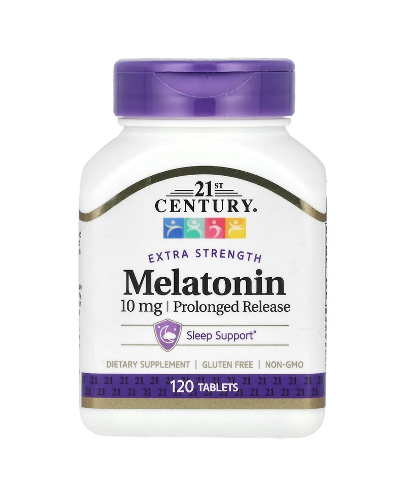 21st Century Melatonin Prolonged Release 10 mg