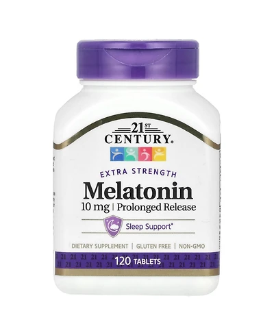 21st Century Melatonin Prolonged Release 10 mg