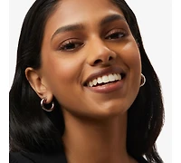 Ana Luisa Silver Hoop Earrings - Tia Mini Silver