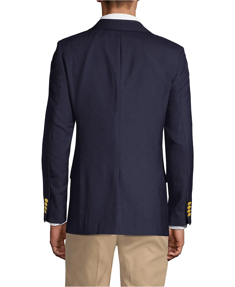Lands' End Men's Tailored Fit Hopsack Blazer