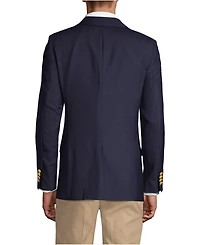 Lands' End Men's Tailored Fit Hopsack Blazer