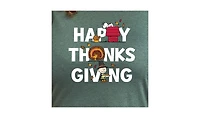 Hybrid Apparel Plus Peanuts Thanksgiving Graphic T-shirt