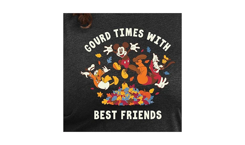 Hybrid Apparel Plus Size Disney Gourd Times Graphic T-shirt