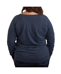 Hybrid Apparel Plus Lilo and Stitch Aloha Graphic Pullover T-shirt