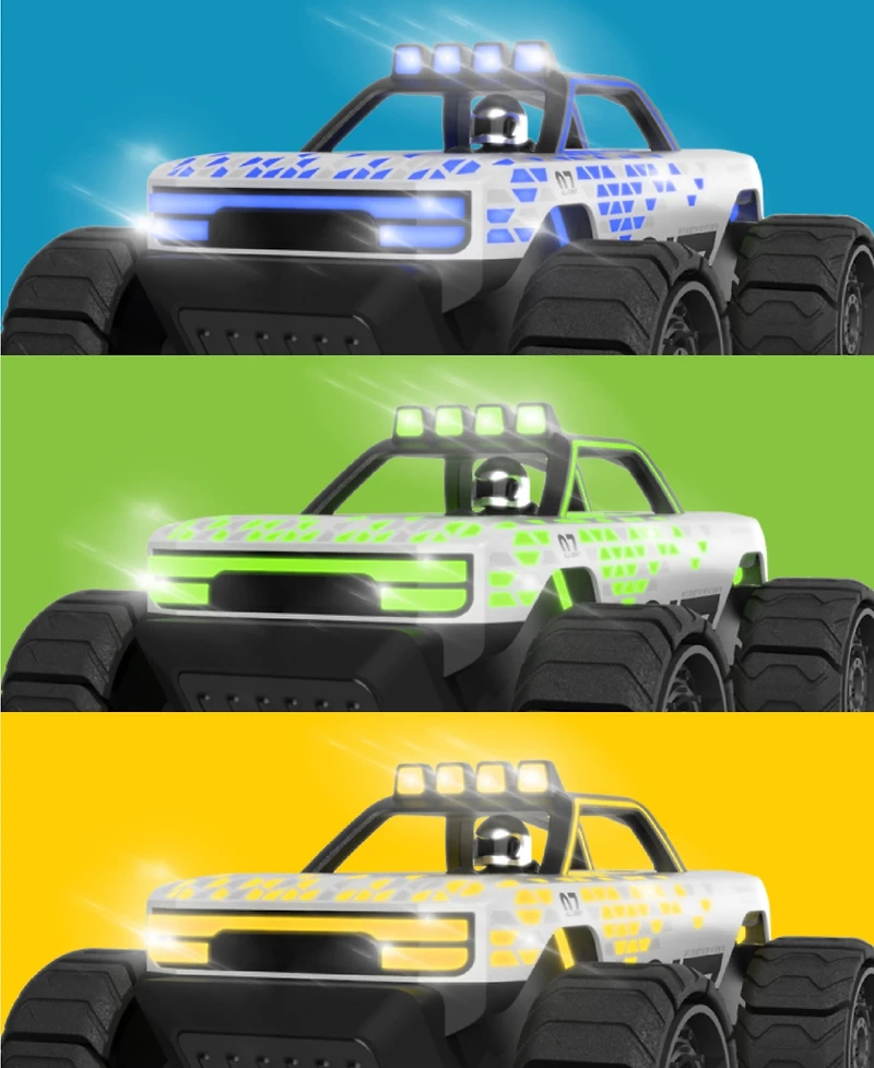 Sharper Image Phantom Crawler Remote Control Light-Up Truck