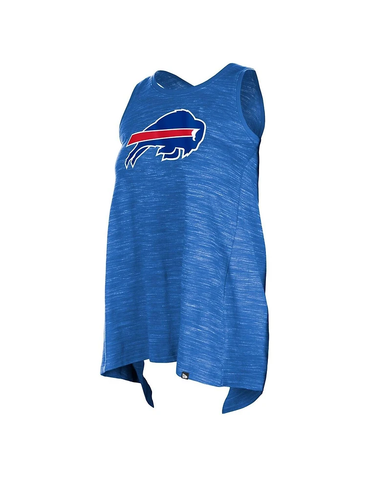 New Era Women's Royal Buffalo Bills Plus Space Dye Active Tank Top