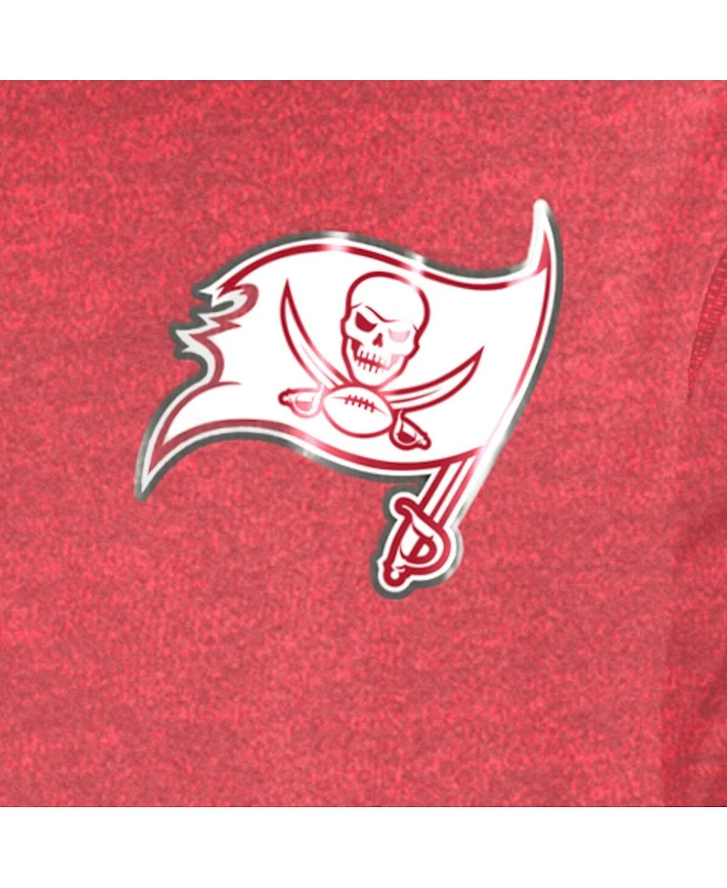New Era Men's Heather Red Tampa Bay Buccaneers 2024 Nfl Training Camp T-Shirt