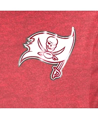 New Era Men's Heather Red Tampa Bay Buccaneers 2024 Nfl Training Camp T-Shirt