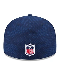 New Era Men's Navy Dallas Cowboys 2024 Sideline Low Profile 59FIFTY Fitted Hat