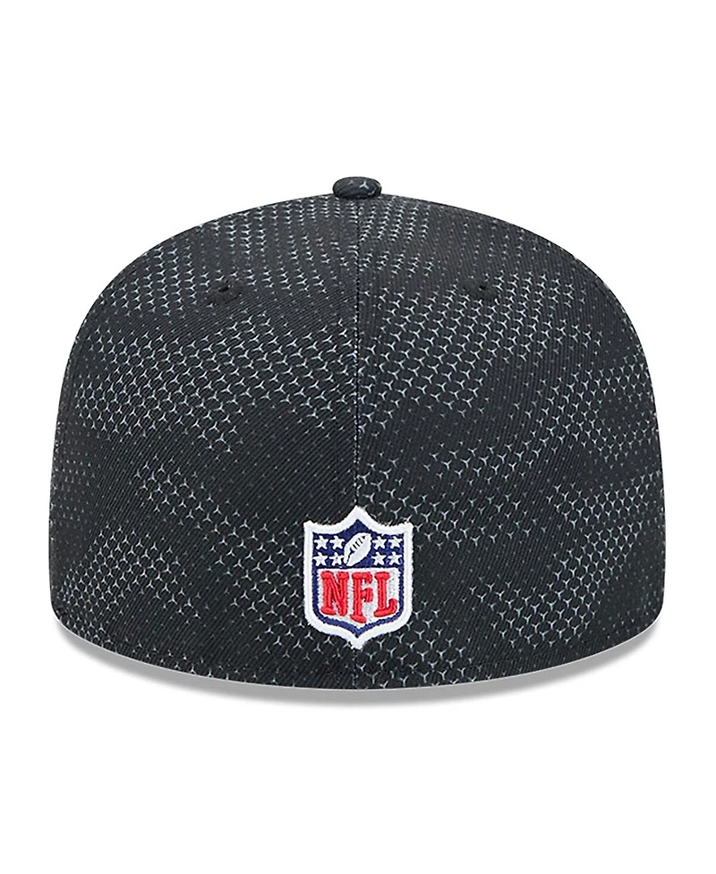 New Era Men's Black Cincinnati Bengals 2024 Sideline 59FIFTY Fitted Hat