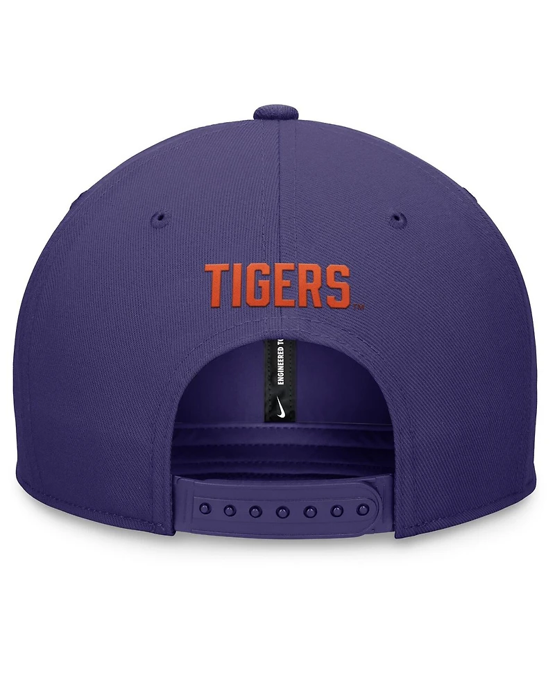 Nike Men's Purple Clemson Tigers Primetime Pro Snapback Hat
