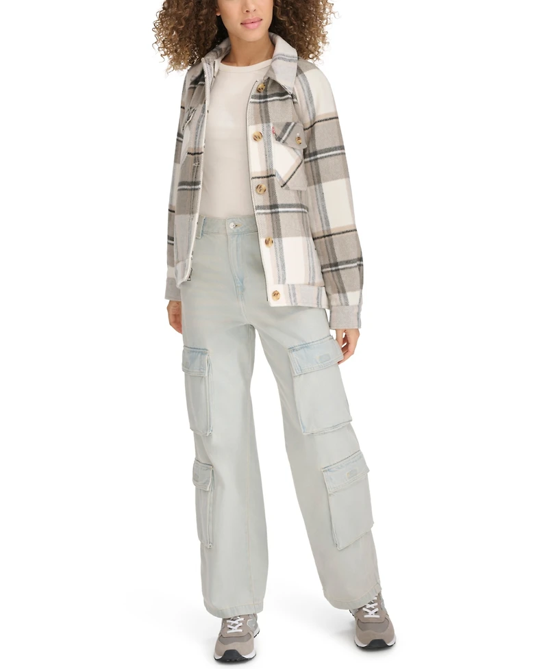 Levi's Women's Wool Blend Shirt Jacket