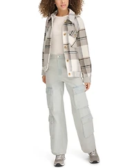 Levi's Women's Wool Blend Shirt Jacket