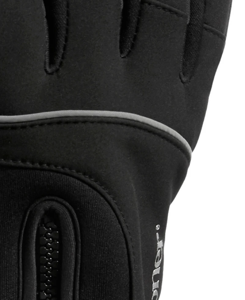 Isotoner Signature Men's Water Repellent Neoprene Sport Gloves with Zipper