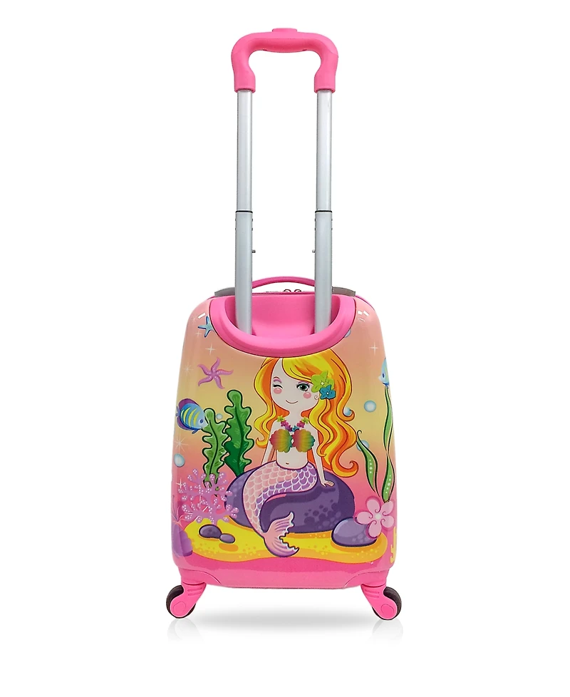 Tucci 18" Luggage Carry On Suitcase Kids Travel