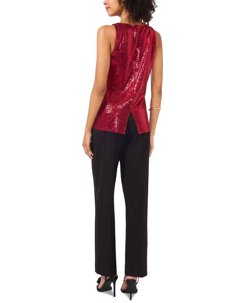 Vince Camuto Women's Sequin Sleeveless Top