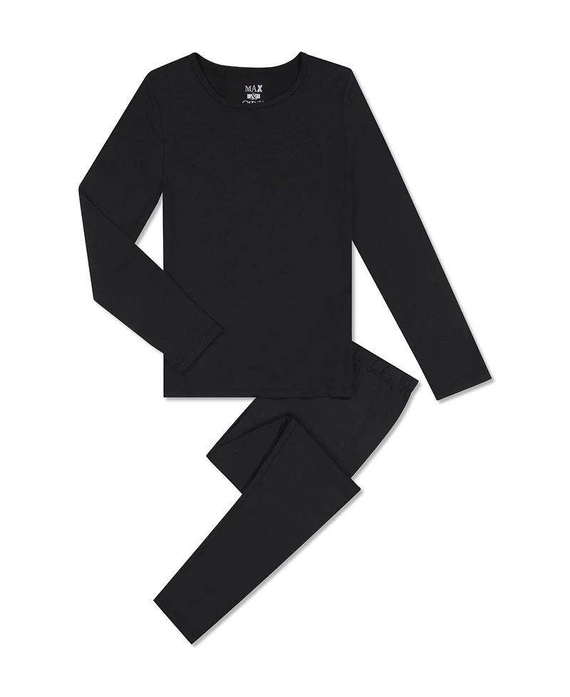 Max & Olivia Big Boys 2-Piece Matching Base Layer Set