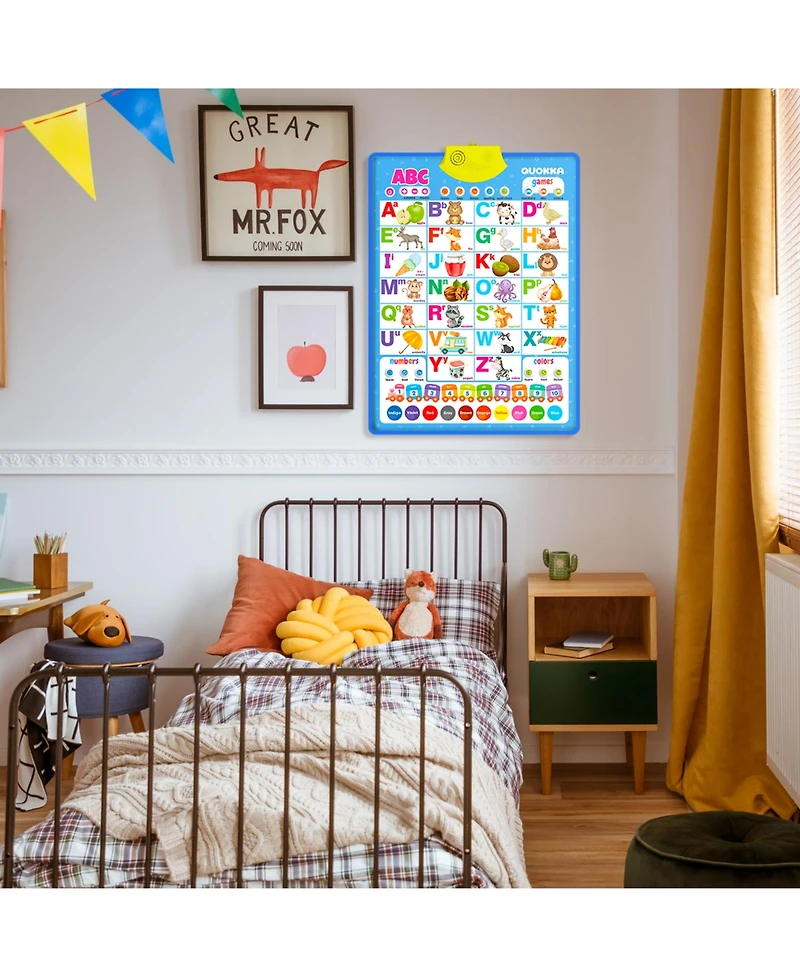 Quokka Educational Interactive Poster for Toddlers 3-5