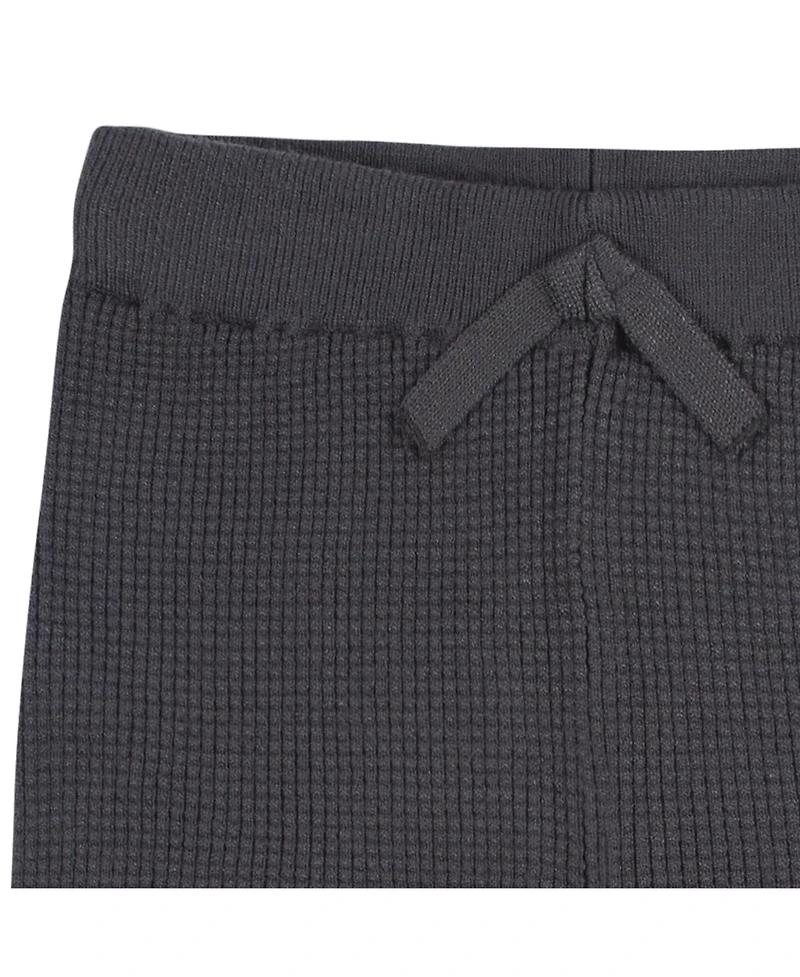 Gerber Toddler Boys Hooded Sweater Top and Pant Knit Set