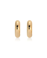 Ettika Mini Thick Classic Hoop Earrings