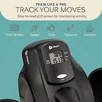 LifePro Under Desk Elliptical - Under Desk Pedal Exerciser to Strengthen Muscles and Build Cardiovascular Fitness