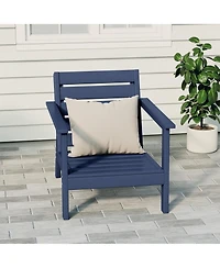 WestinTrends Outdoor Patio Hdpe Deep Seating Armchair