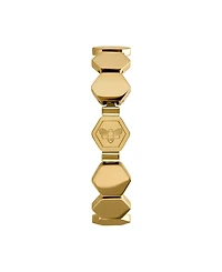 Olivia Burton Women's Honeycomb Gold-Plated Cuff Bracelet