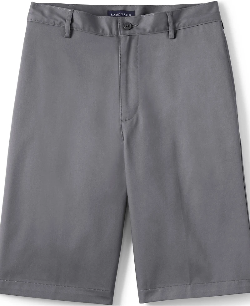 Lands' End Men's 11" Plain Front Blend Chino Shorts