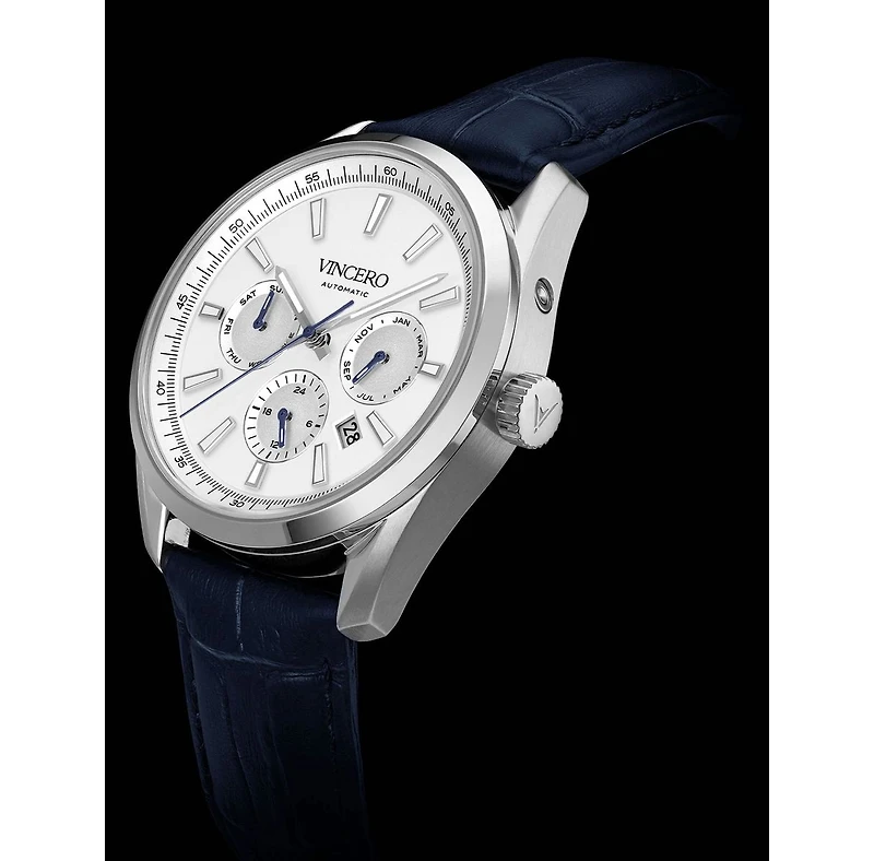 Vincero Men's Reserve Automatic Watch with Miyota 9100 and H-Shaped Bracelet