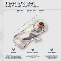 Cocoon - Premium - Kids TravelSheet - Cotton
