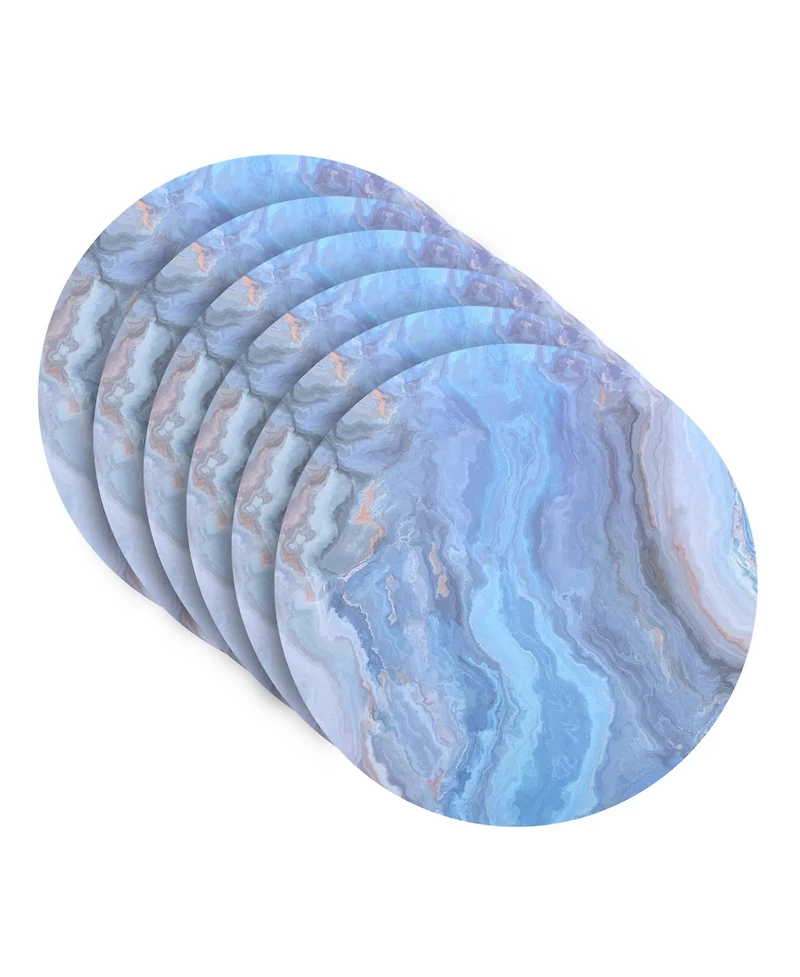 Dainty Home Marble Cork Place Mats