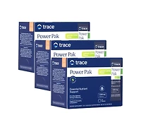 Trace Minerals | Power Pak Electrolyte Powder Packets | 1200 mg Vitamin C, Zinc, Magnesium | Boost Immunity, Hydration and Natural Energy | Lemon Lime