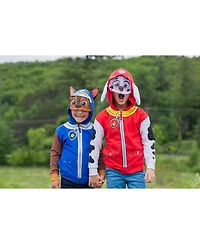 Paw Patrol Boys Rubble Chase Skye Fleece Zip Up Pullover Hoodie to