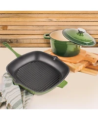 BergHOFF Neo Cast Iron 3qt. Round Dutch Oven 8" with Lid