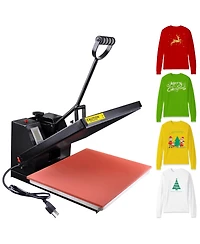 Pnr High Pressure 16"x20" Heat Press Machine Sublimation Transfer Printing Lcd Timer Counter