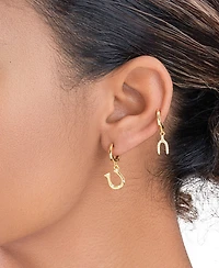 Sterling Forever Women's Kiara Micro Hoop Earrings