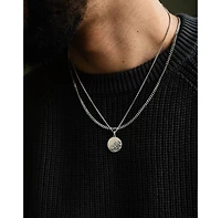 Vincero Men's Day One Pendant in Rhodium-Plated Sterling Silver