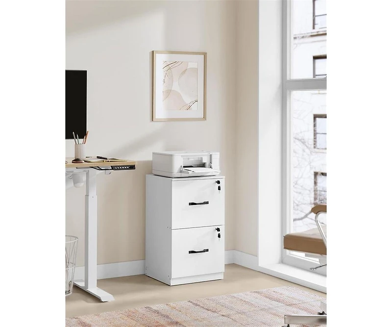 Slickblue 2-Drawer Vertical File Cabinet for Efficient Document Organization
