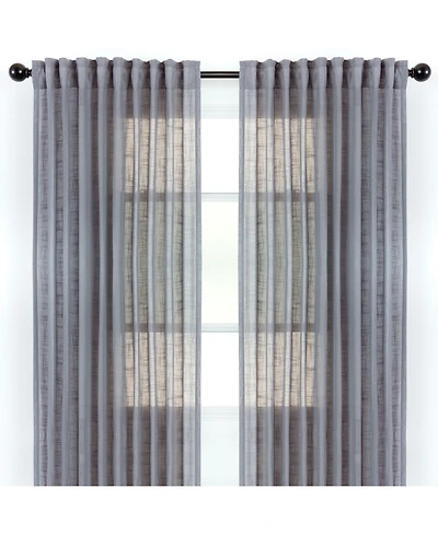 Chanasya Premium 2-Panel Soft Textured Semi Sheer Curtains for Window Living Room Bedroom Kitchen Office