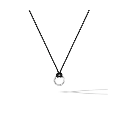 Vincero Men's Kairos Opportunity Pendant in Sterling Silver on Wax Cord