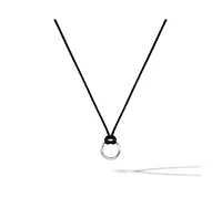 Vincero Men's Kairos Opportunity Pendant in Sterling Silver on Wax Cord