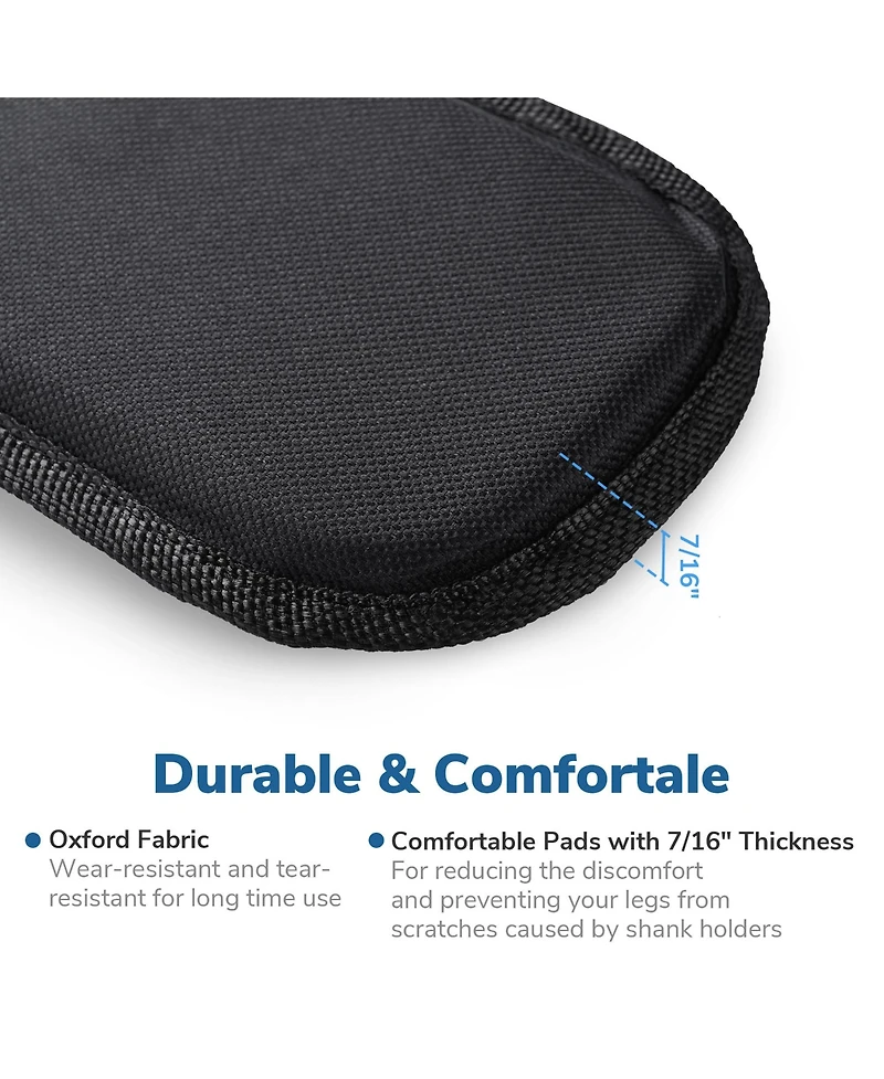 Yescom Comfort Stilt Pads Protective Padded Leg Bands for Drywall Painting 1 Pair YES0497