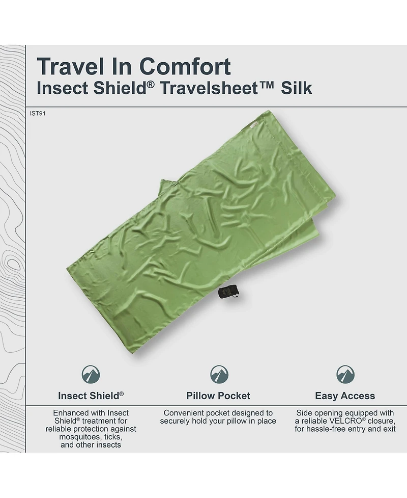 Cocoon - Premium - Insect Shield TravelSheet Silk