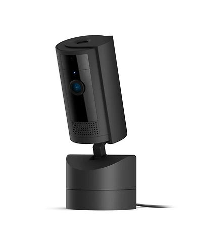 ring Pan-Tilt Indoor Cam with 360° Horizontal Pan Coverage, Live View & Two-Way Talk, and Hd Video Black