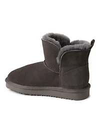 Dearfoams Little Girls Fireside By Bunbury Genuine Shearling Boot